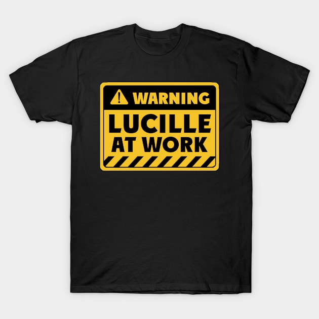 Lucille at work T-Shirt by EriEri